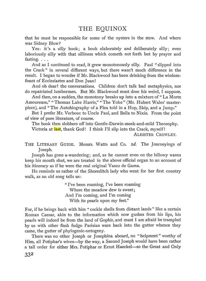 Original scan of The Equinox (Volume I, Number IV), PDF page 350