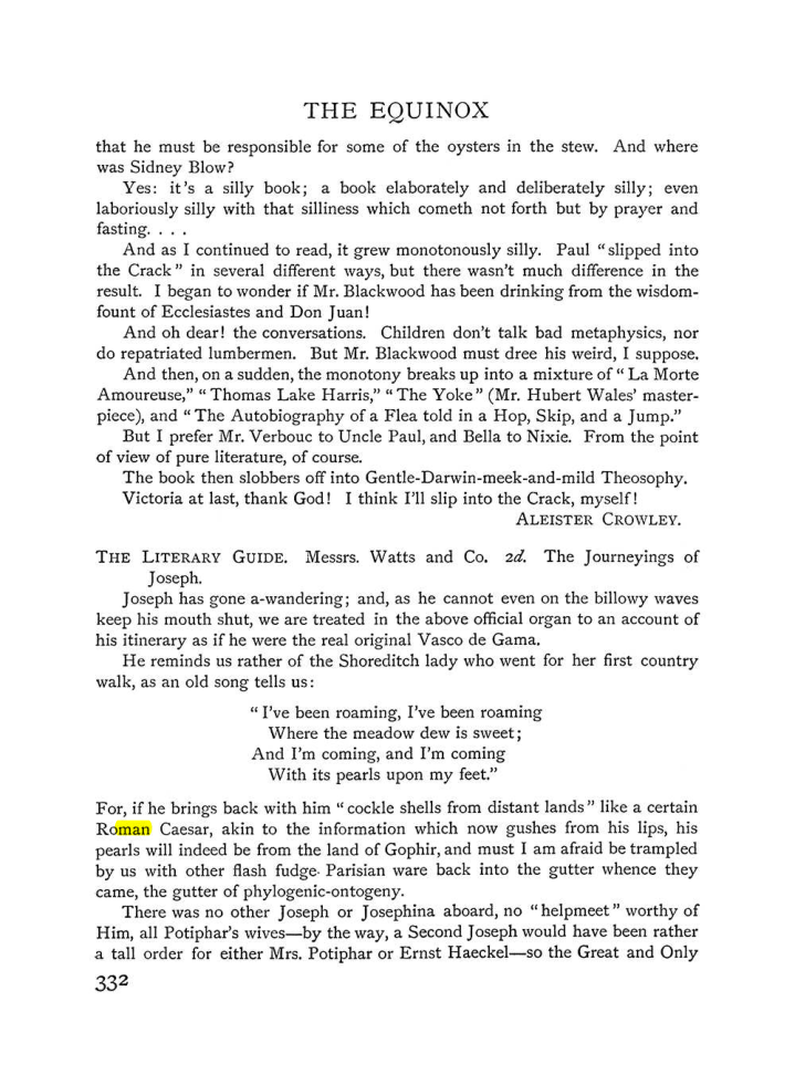 Original scan of The Equinox (Volume I, Number IV), PDF page 350