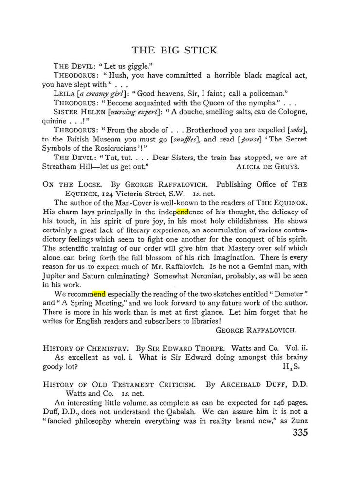 Original scan of The Equinox (Volume I, Number IV), PDF page 353
