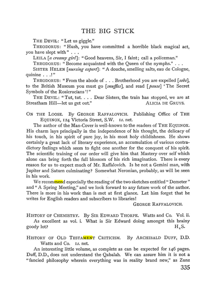 Original scan of The Equinox (Volume I, Number IV), PDF page 353