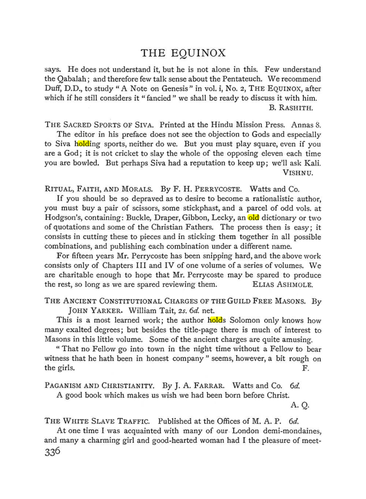 Original scan of The Equinox (Volume I, Number IV), PDF page 354