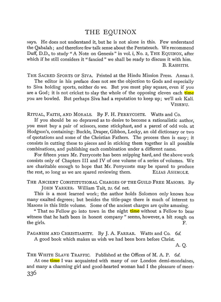 Original scan of The Equinox (Volume I, Number IV), PDF page 354