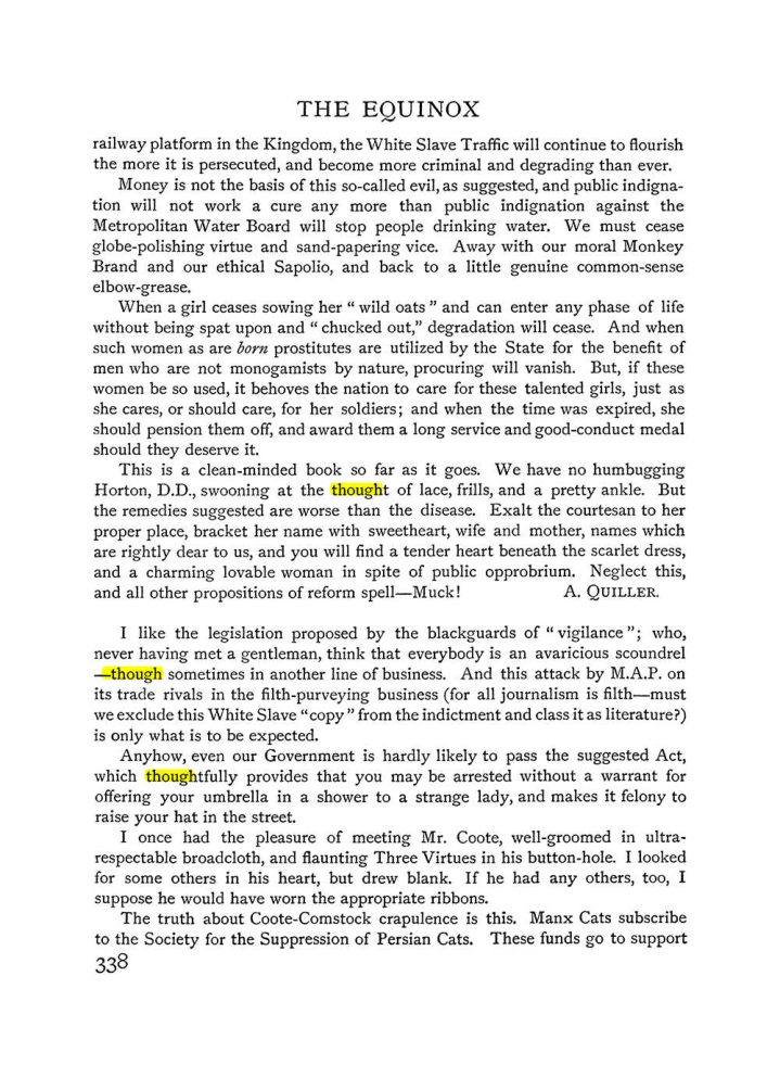 Original scan of The Equinox (Volume I, Number IV), PDF page 356