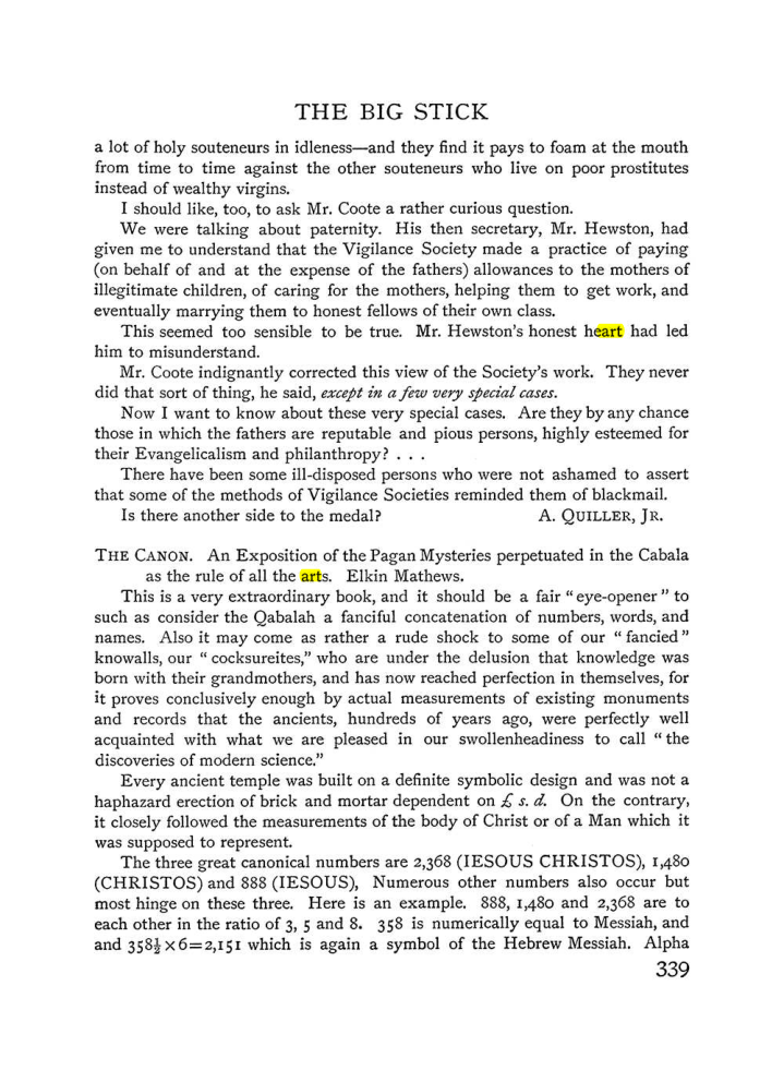 Original scan of The Equinox (Volume I, Number IV), PDF page 357