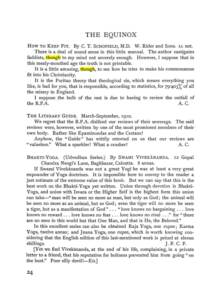Original scan of The Equinox (Volume I, Number IV), PDF page 36