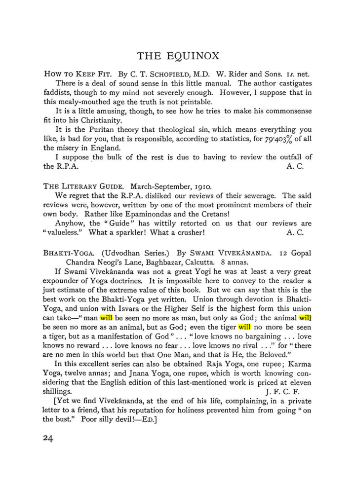 Original scan of The Equinox (Volume I, Number IV), PDF page 36