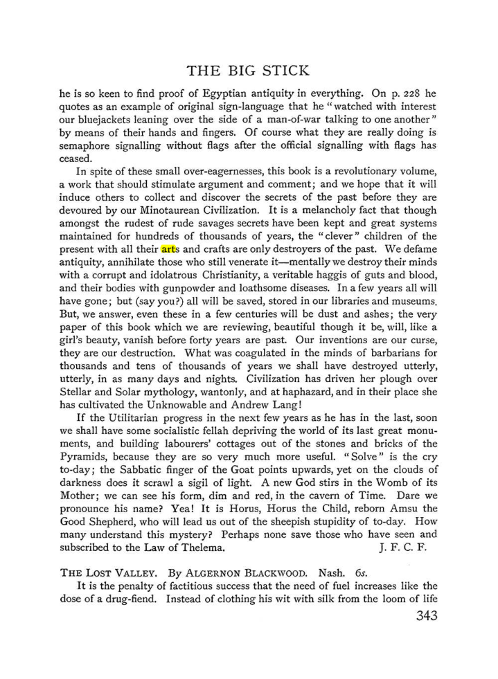 Original scan of The Equinox (Volume I, Number IV), PDF page 361