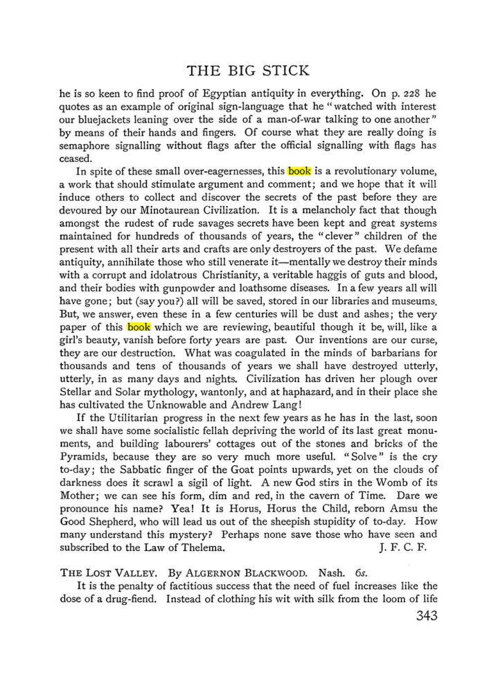 Original scan of The Equinox (Volume I, Number IV), PDF page 361