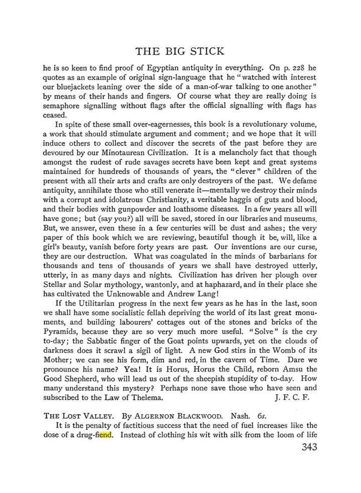 Original scan of The Equinox (Volume I, Number IV), PDF page 361