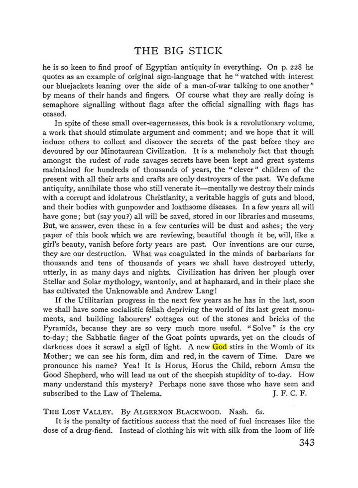 Original scan of The Equinox (Volume I, Number IV), PDF page 361