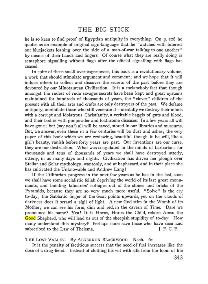 Original scan of The Equinox (Volume I, Number IV), PDF page 361