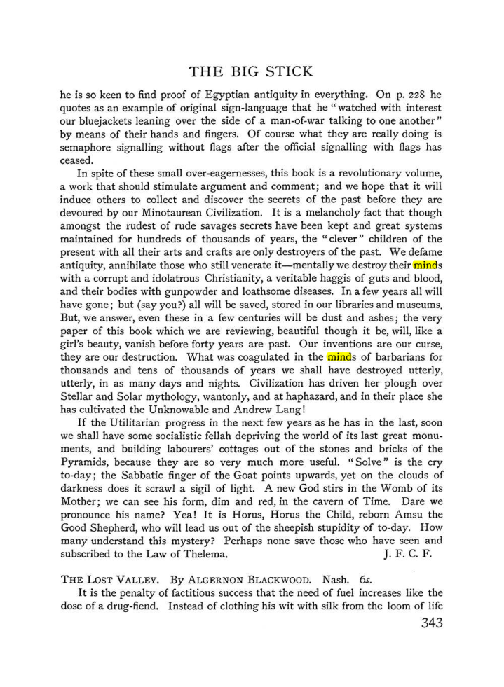 Original scan of The Equinox (Volume I, Number IV), PDF page 361