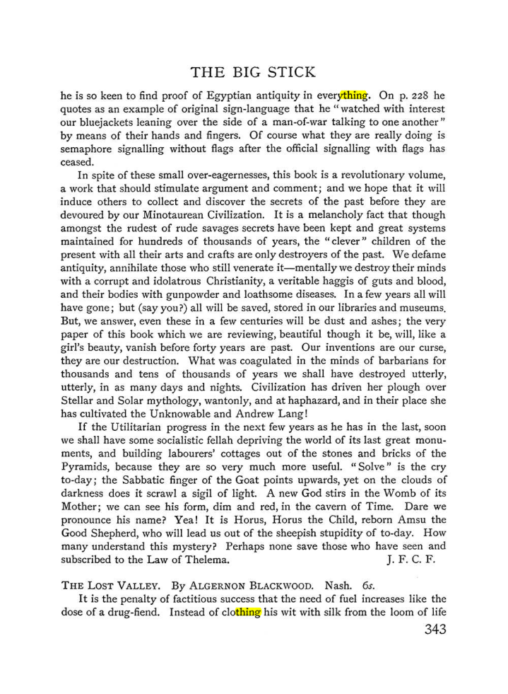 Original scan of The Equinox (Volume I, Number IV), PDF page 361