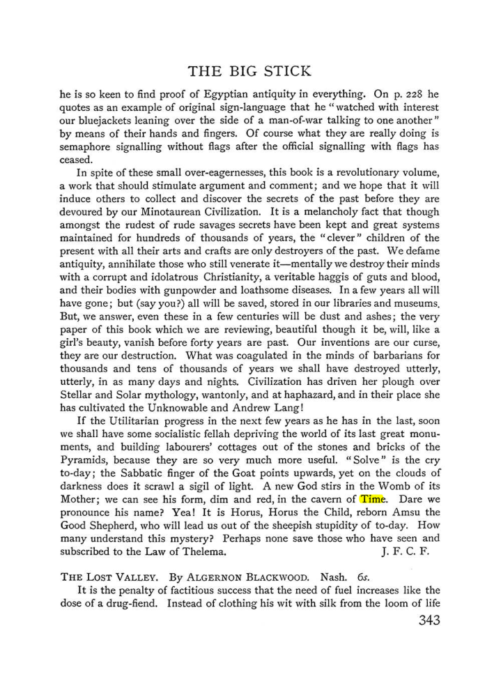Original scan of The Equinox (Volume I, Number IV), PDF page 361