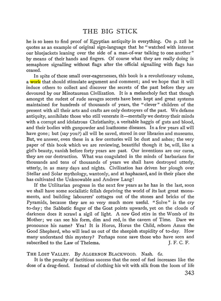Original scan of The Equinox (Volume I, Number IV), PDF page 361