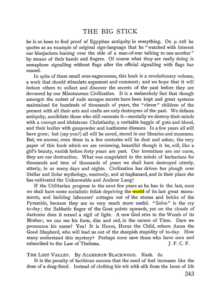 Original scan of The Equinox (Volume I, Number IV), PDF page 361