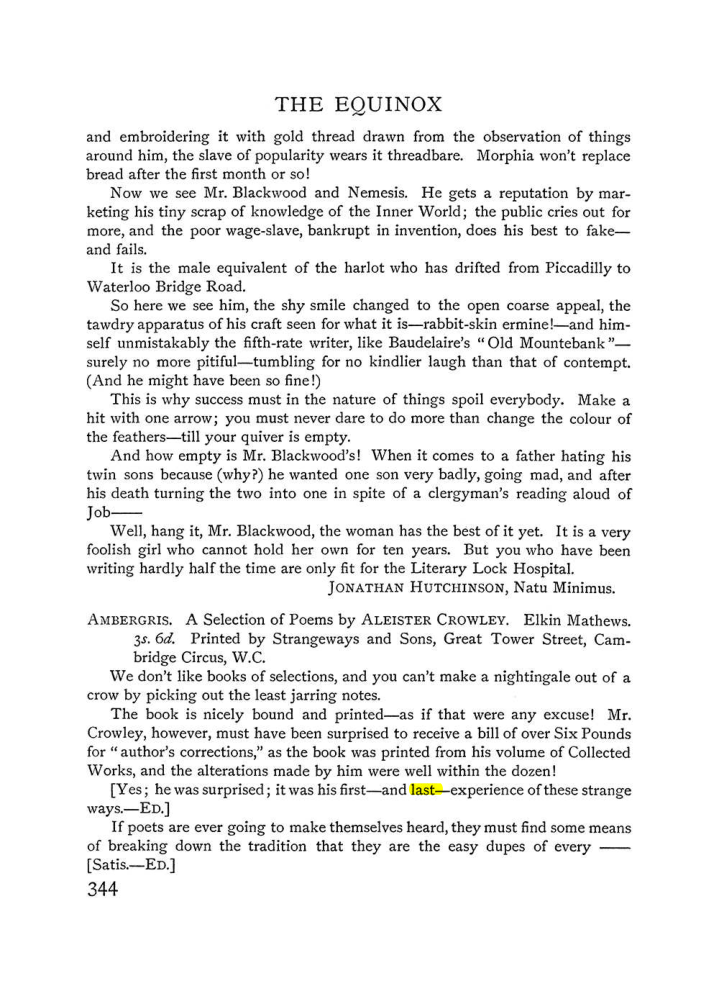 Original scan of The Equinox (Volume I, Number IV), PDF page 362
