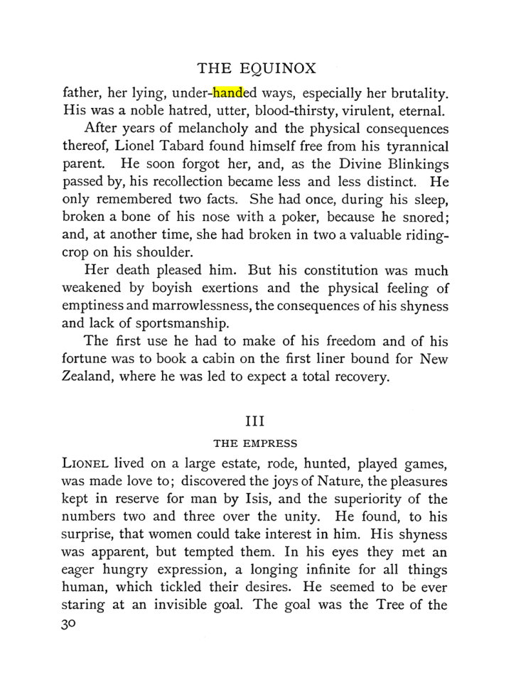 Original scan of The Equinox (Volume I, Number IV), PDF page 42