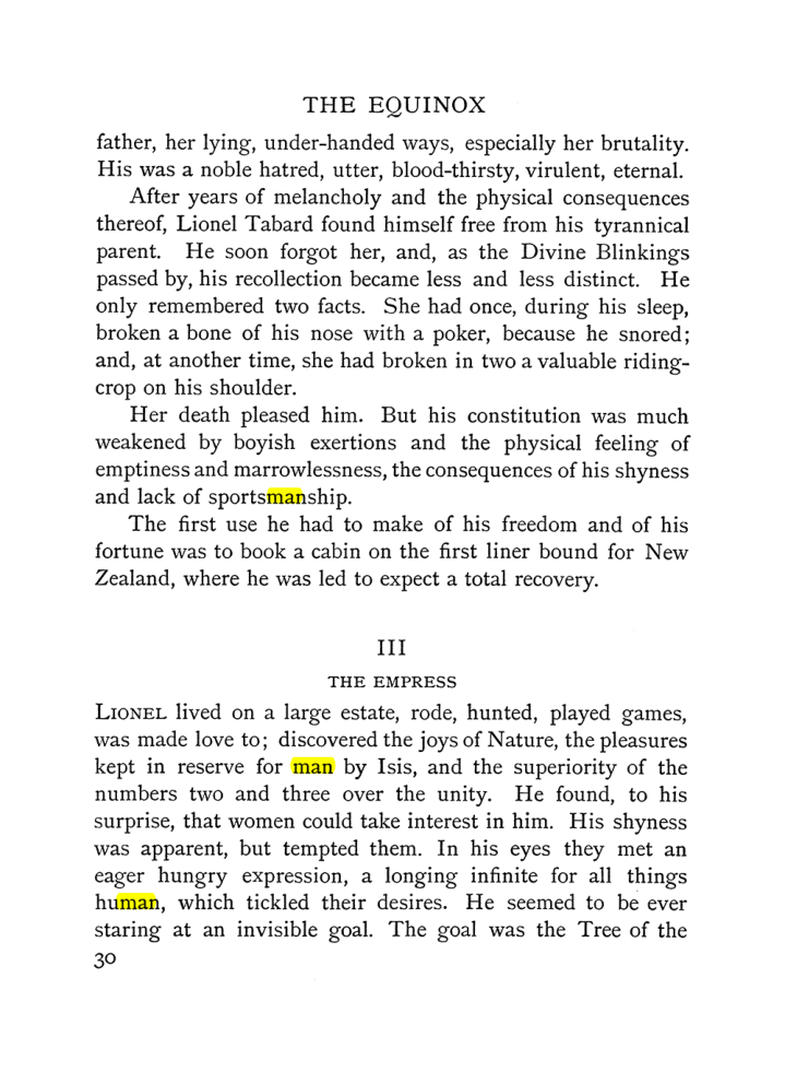 Original scan of The Equinox (Volume I, Number IV), PDF page 42