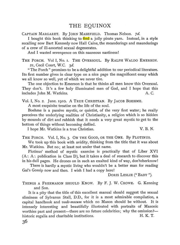 Original scan of The Equinox (Volume I, Number IV), PDF page 48