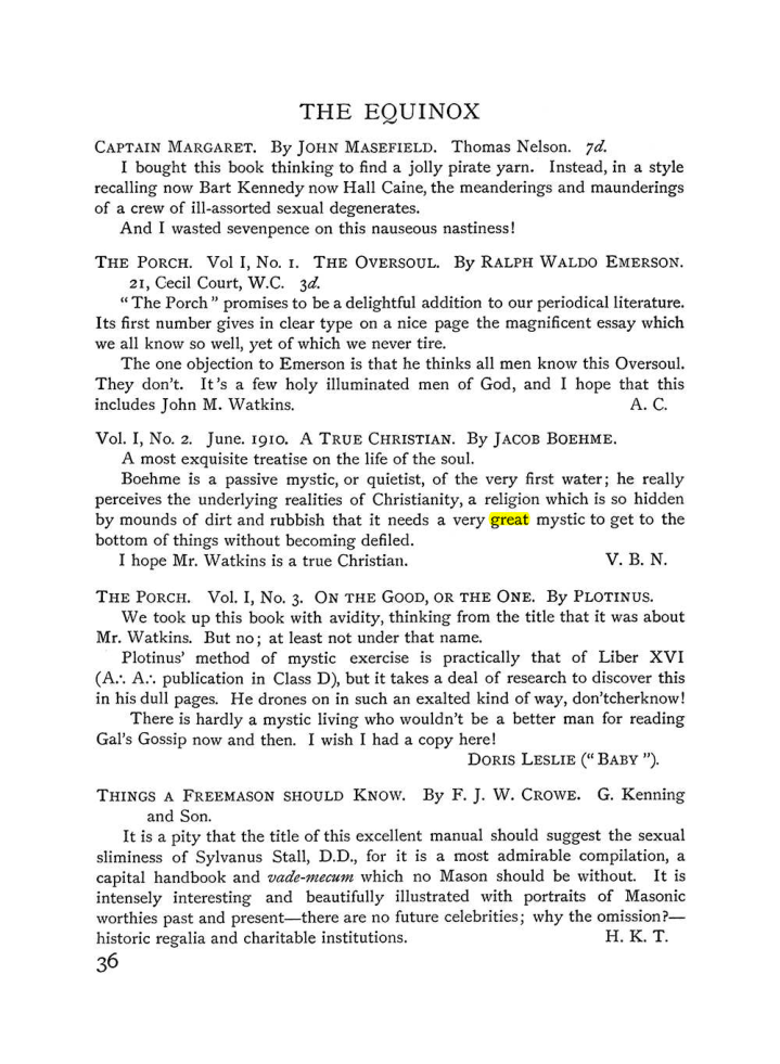 Original scan of The Equinox (Volume I, Number IV), PDF page 48