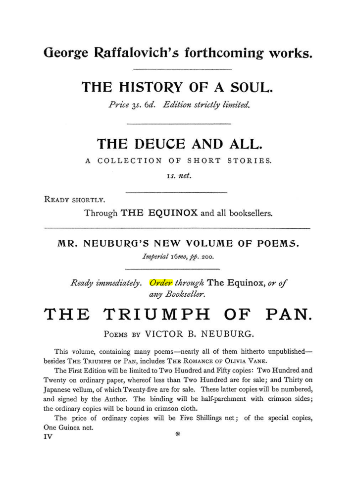 Original scan of The Equinox (Volume I, Number IV), PDF page 497