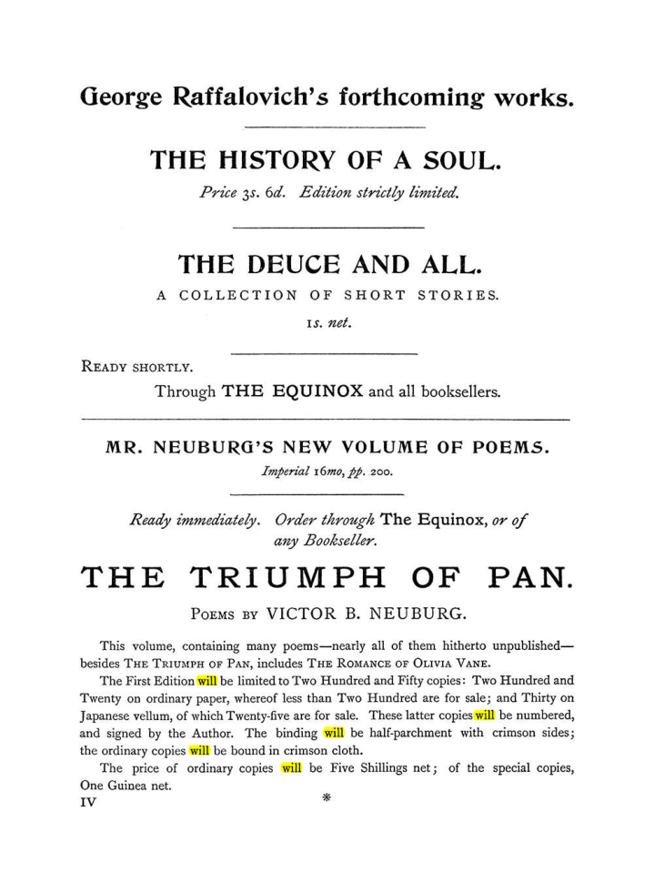 Original scan of The Equinox (Volume I, Number IV), PDF page 497