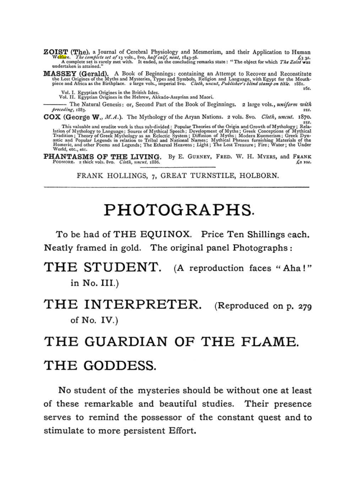 Original scan of The Equinox (Volume I, Number IV), PDF page 499