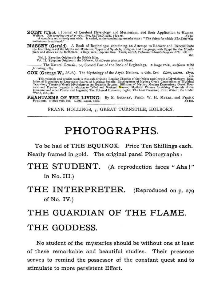 Original scan of The Equinox (Volume I, Number IV), PDF page 499