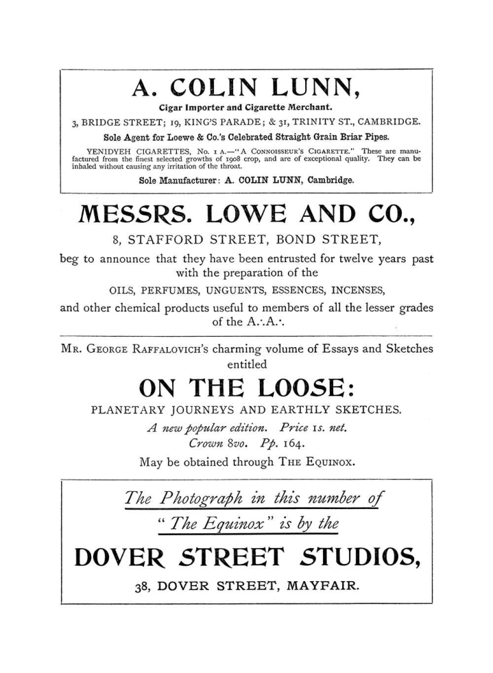 Original scan of The Equinox (Volume I, Number IV), PDF page 501