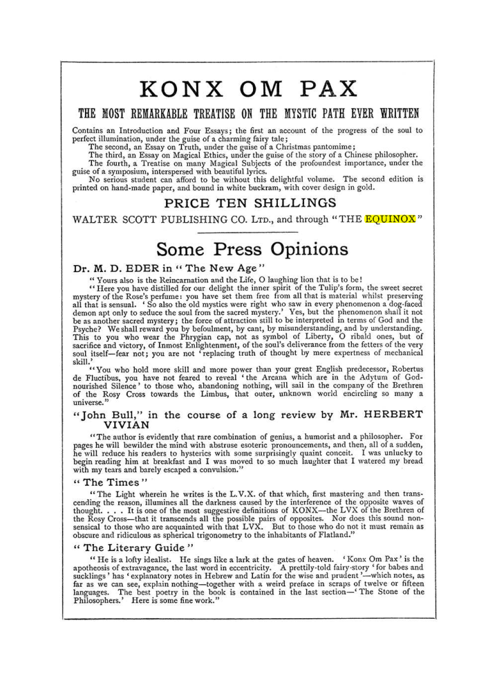 Original scan of The Equinox (Volume I, Number IV), PDF page 502