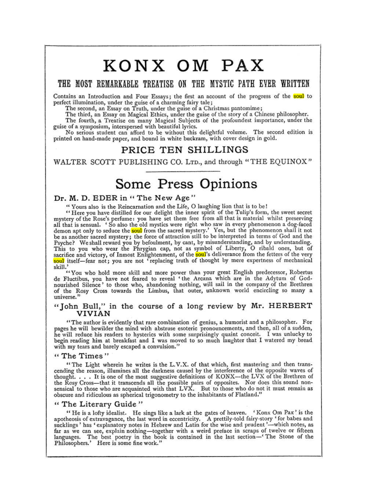 Original scan of The Equinox (Volume I, Number IV), PDF page 502