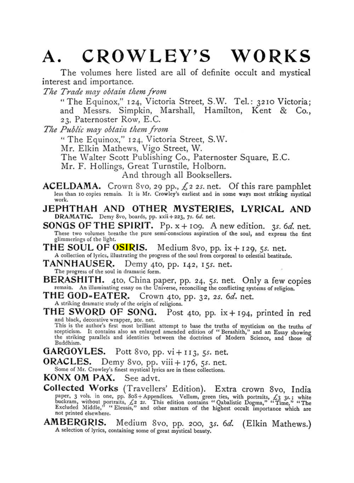 Original scan of The Equinox (Volume I, Number IV), PDF page 503
