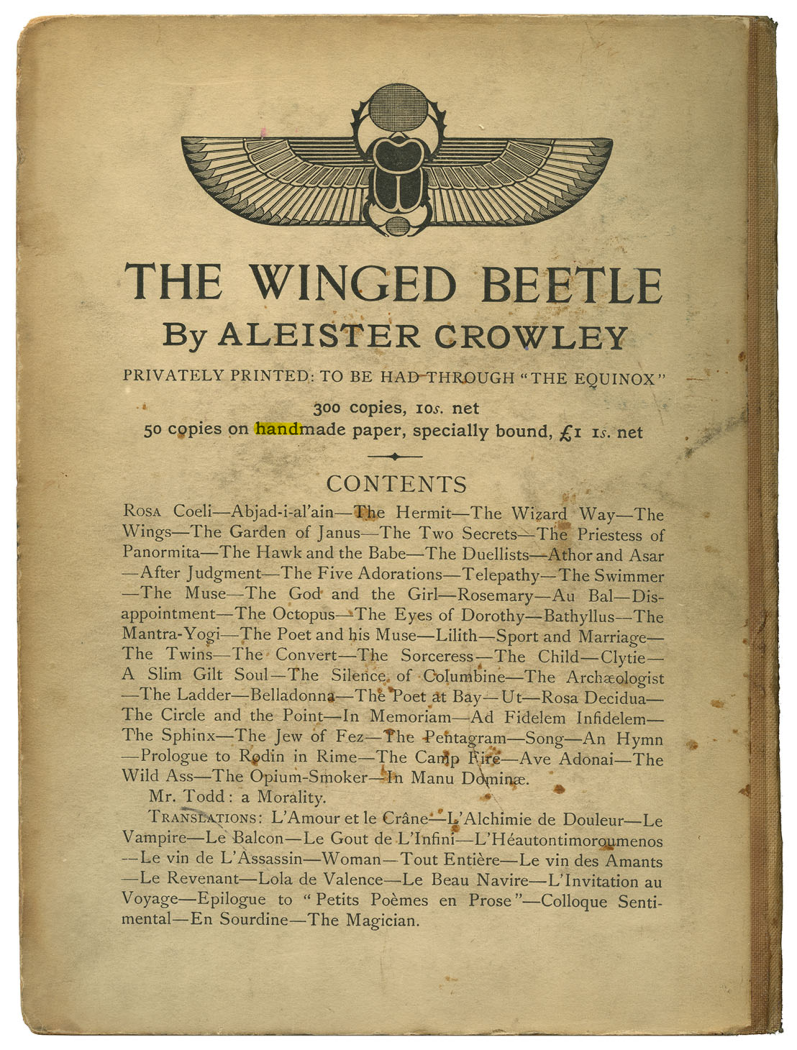 Original scan of The Equinox (Volume I, Number IV), PDF page 504