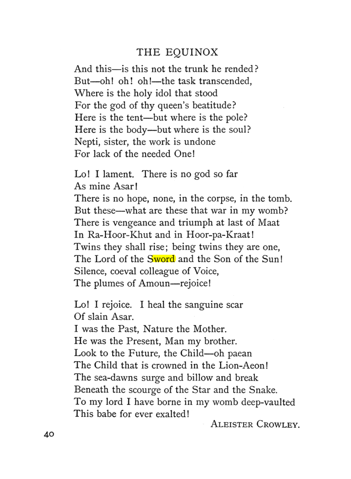 Original scan of The Equinox (Volume I, Number IV), PDF page 52