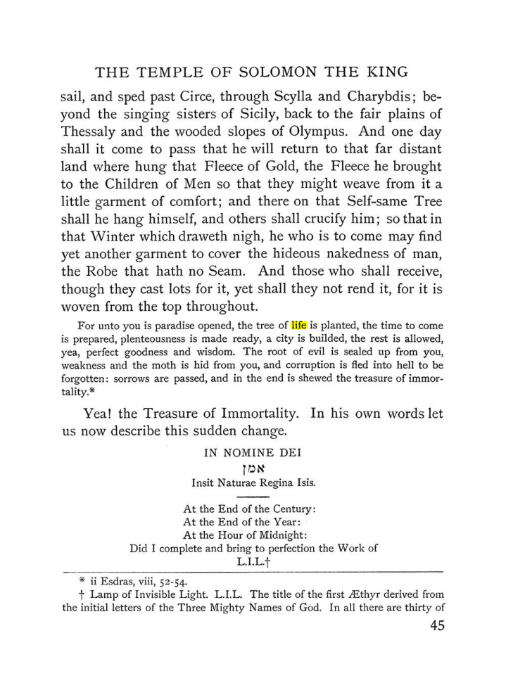 Original scan of The Equinox (Volume I, Number IV), PDF page 57