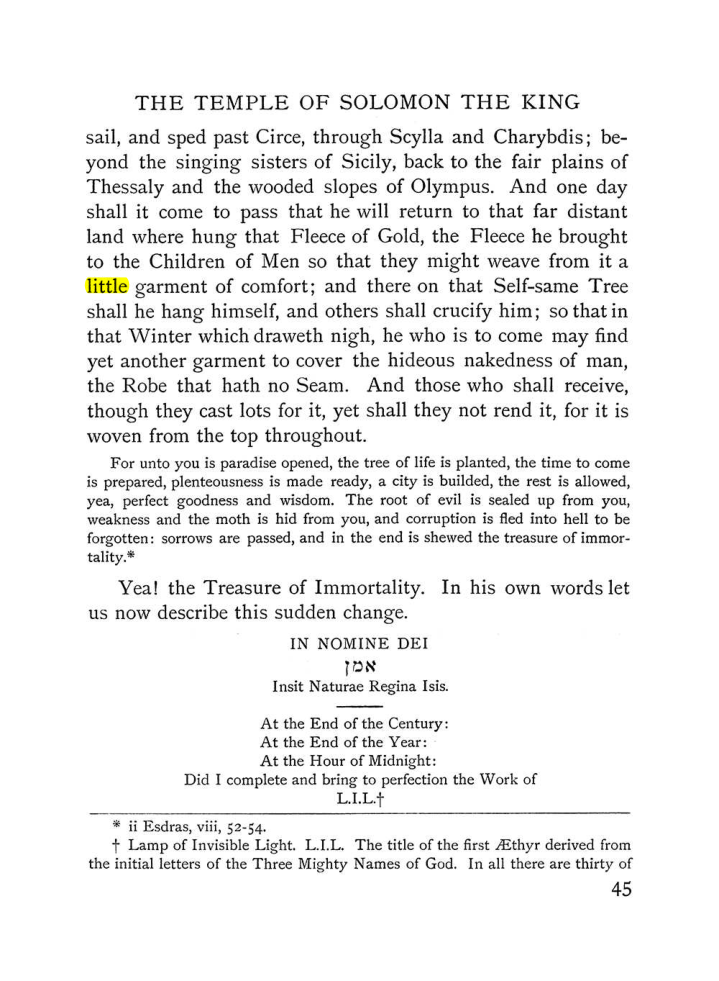 Original scan of The Equinox (Volume I, Number IV), PDF page 57