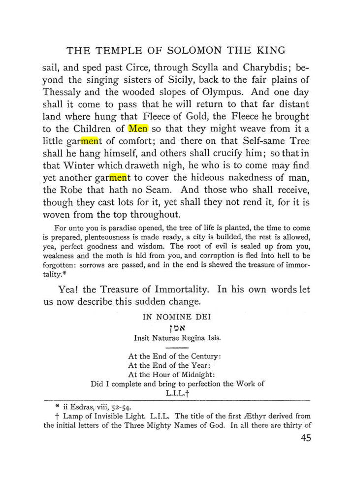 Original scan of The Equinox (Volume I, Number IV), PDF page 57