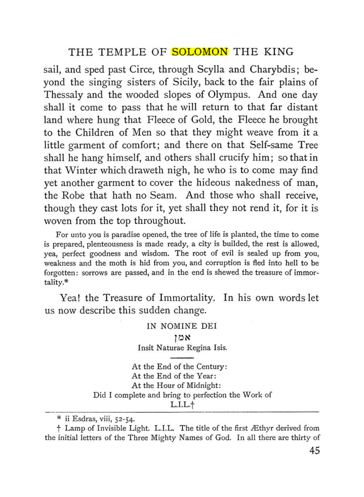 Original scan of The Equinox (Volume I, Number IV), PDF page 57