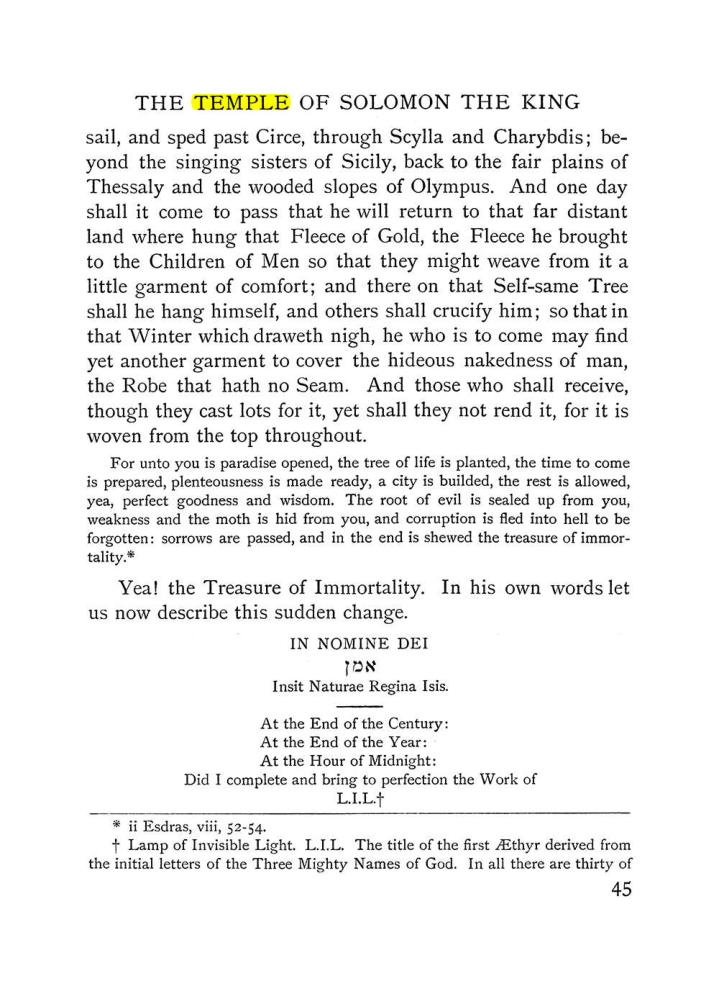 Original scan of The Equinox (Volume I, Number IV), PDF page 57