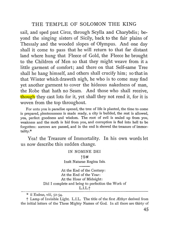 Original scan of The Equinox (Volume I, Number IV), PDF page 57