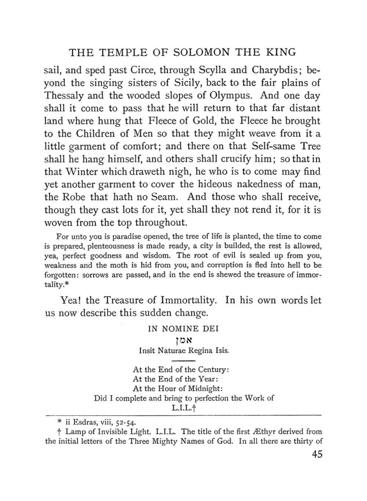 Original scan of The Equinox (Volume I, Number IV), PDF page 57