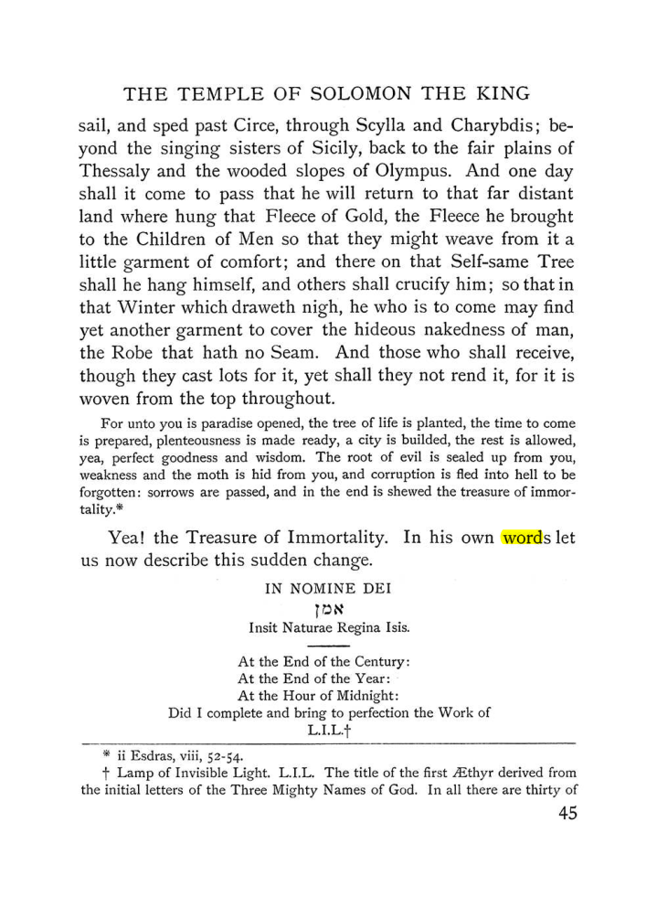 Original scan of The Equinox (Volume I, Number IV), PDF page 57