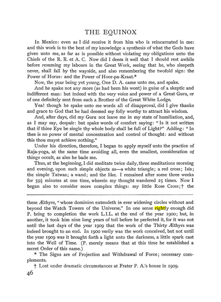 Original scan of The Equinox (Volume I, Number IV), PDF page 58