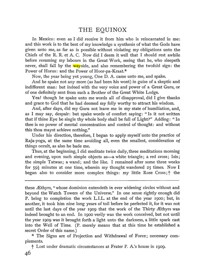 Original scan of The Equinox (Volume I, Number IV), PDF page 58