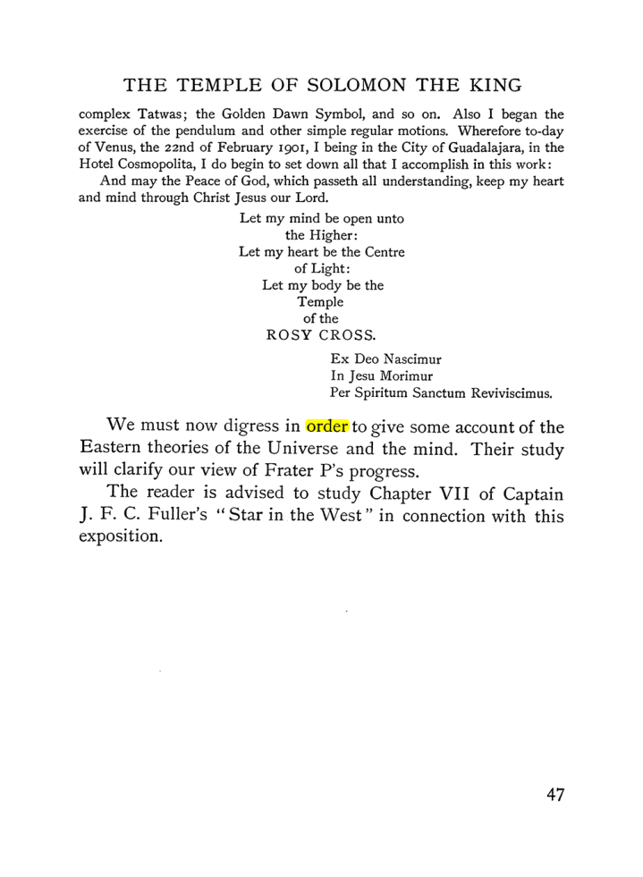 Original scan of The Equinox (Volume I, Number IV), PDF page 59