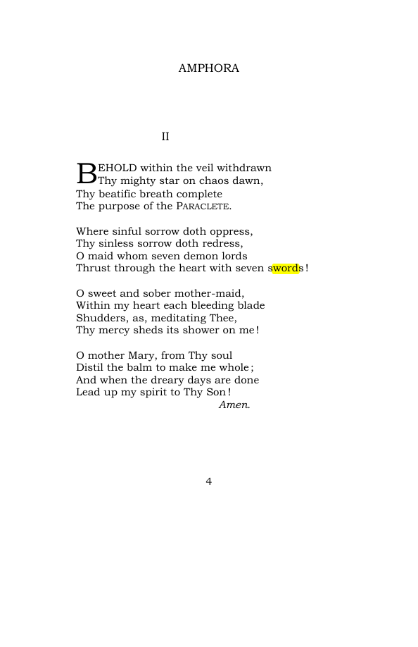 Original scan of Hail Mary, PDF page 11