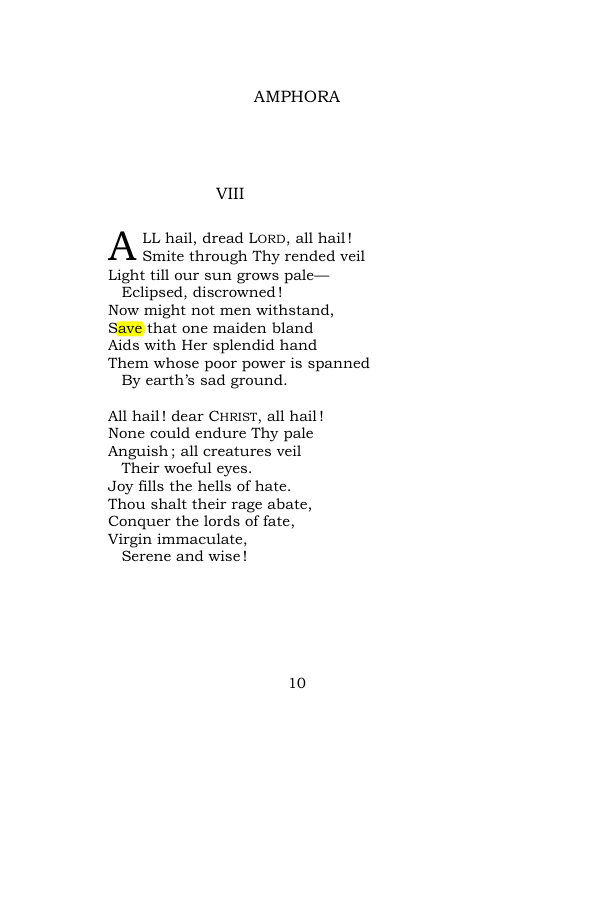 Original scan of Hail Mary, PDF page 17