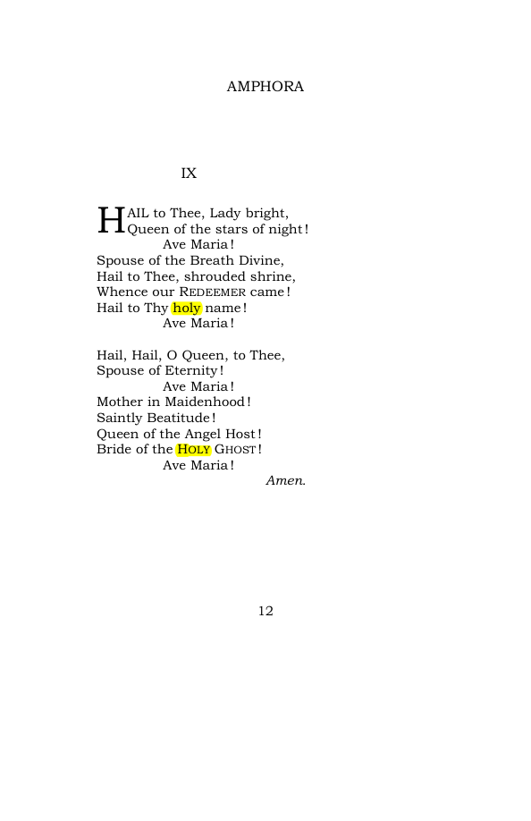 Original scan of Hail Mary, PDF page 19
