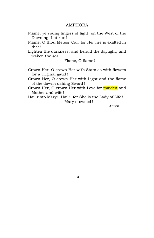 Original scan of Hail Mary, PDF page 21